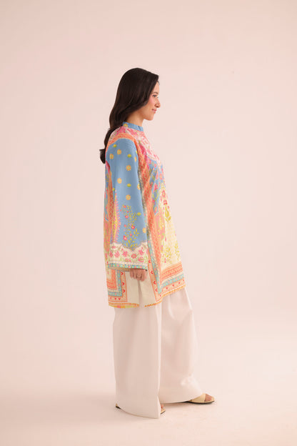 1PC Printed Lawn Kurta - PRT L43296