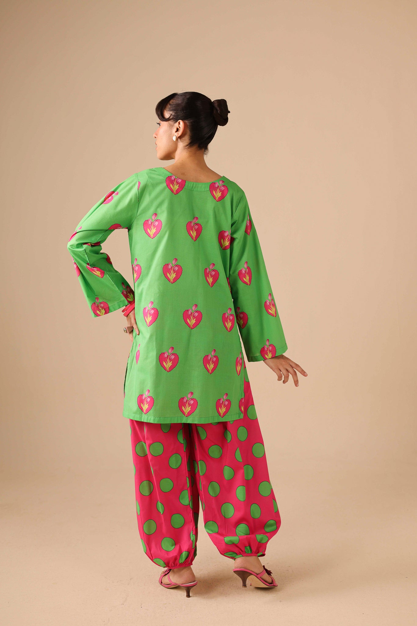 2PC Summer Lawn Dress - 44244