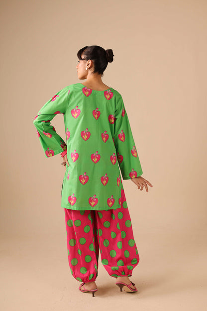 2PC Summer Lawn Dress - 44244