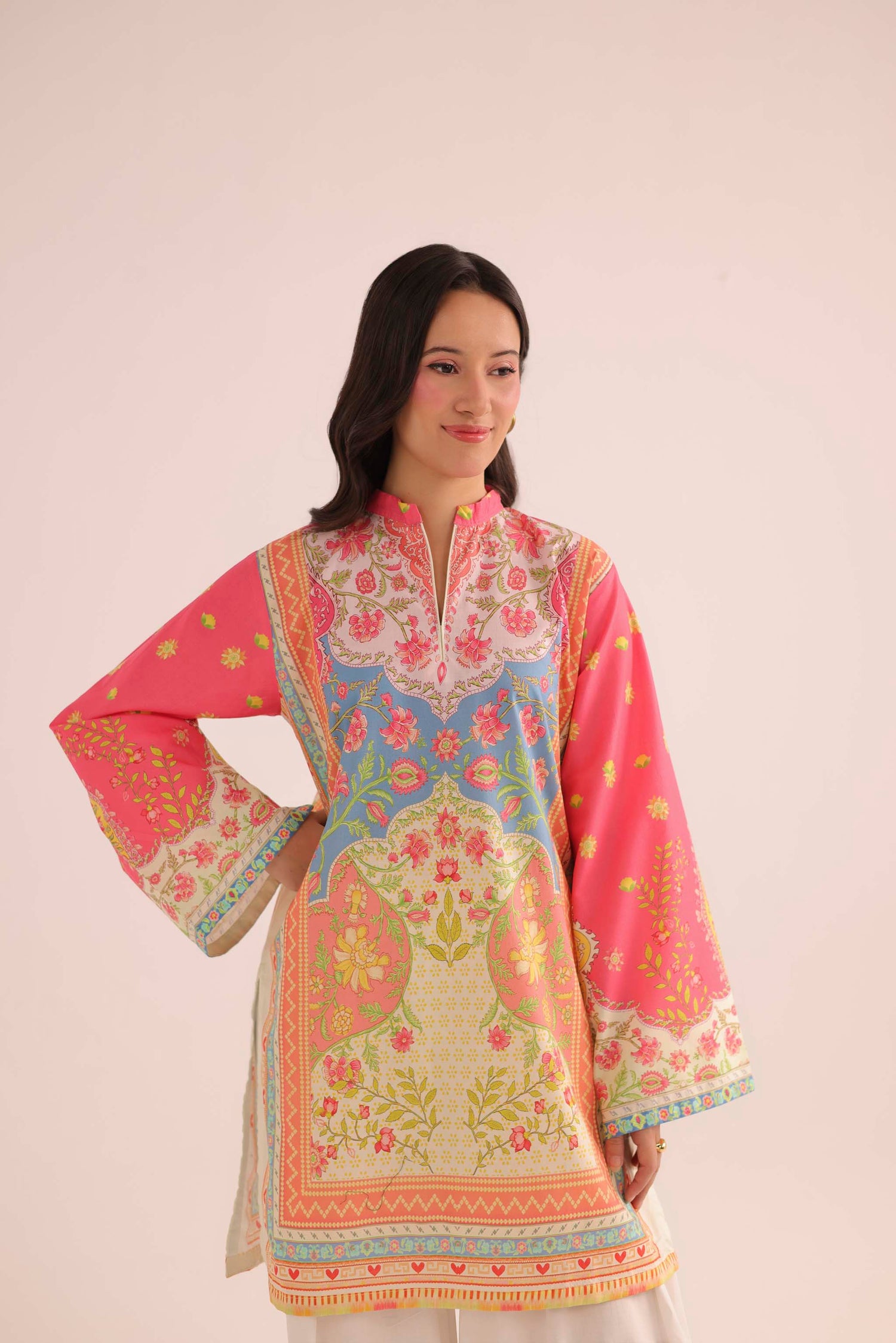 1PC Printed Lawn Kurta - PRT L43297