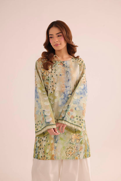 1PC Printed Lawn Kurta - PRT L43302