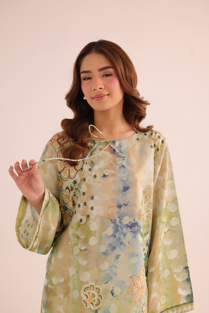 1PC Printed Lawn Kurta - PRT L43302