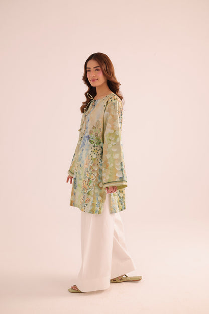 1PC Printed Lawn Kurta - PRT L43302