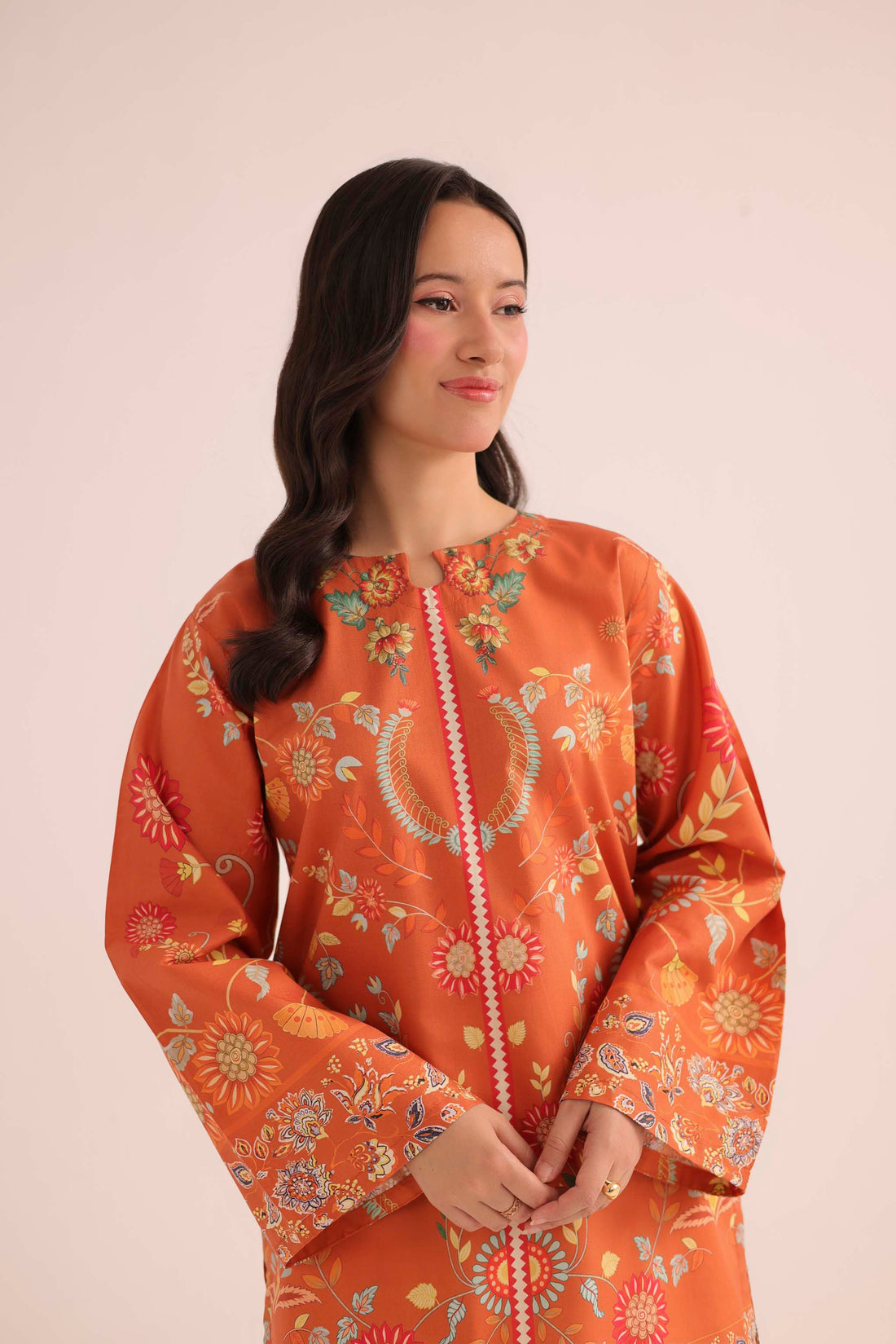 1PC Printed Lawn Kurta - PRT L43311