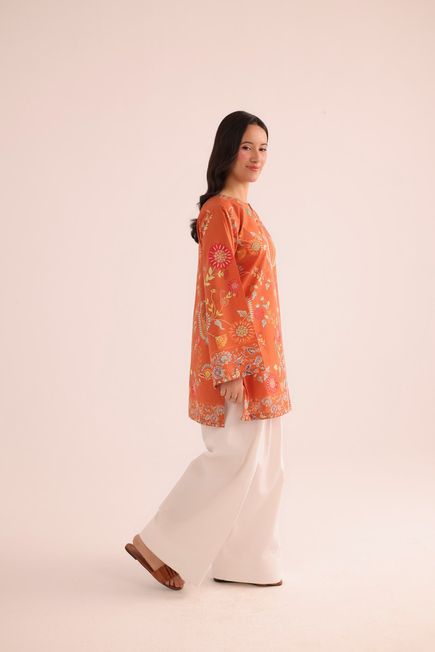 1PC Printed Lawn Kurta - PRT L43311