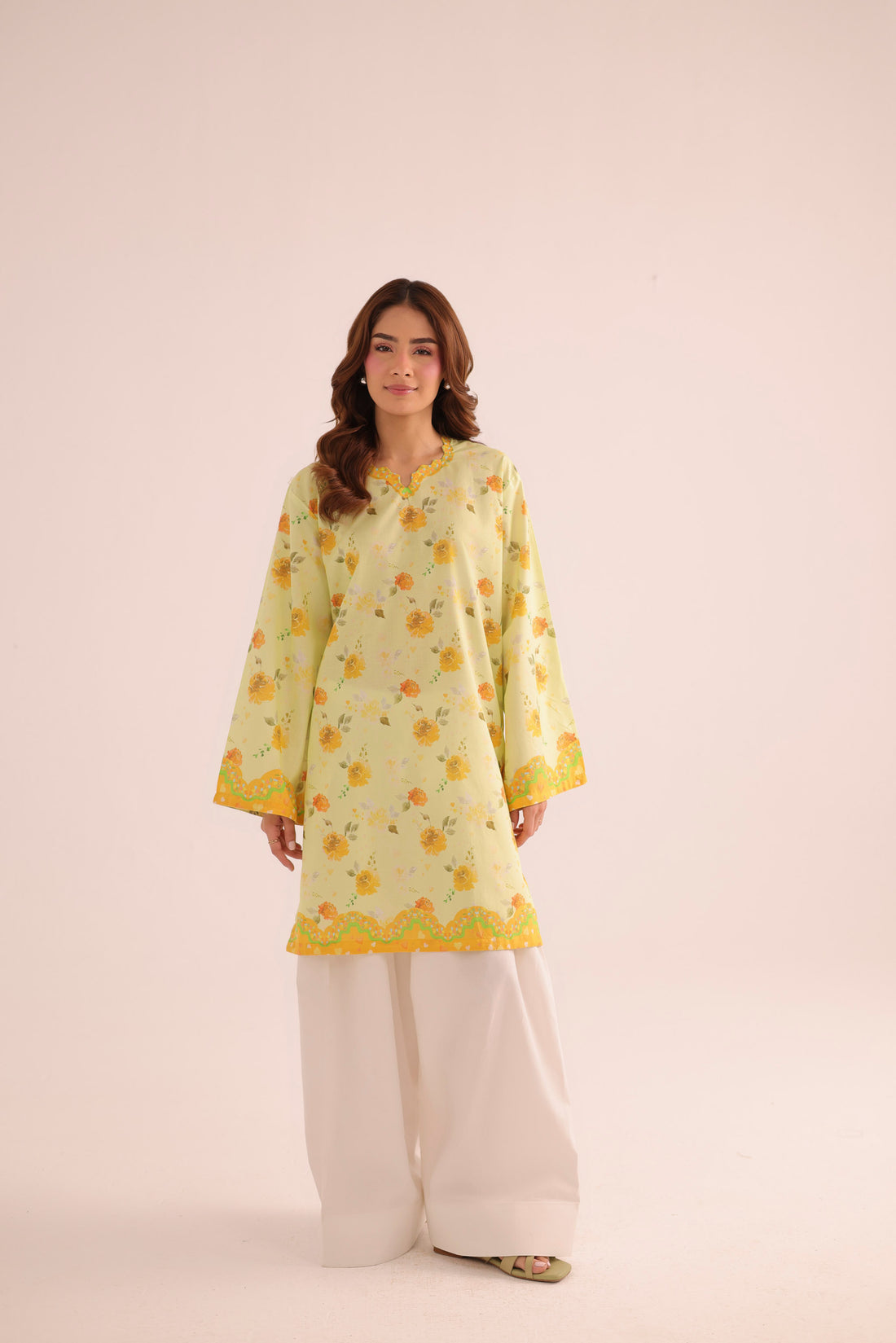 1PC Printed Lawn Kurta - PRT L43287