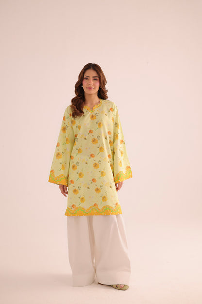 1PC Printed Lawn Kurta - PRT L43287