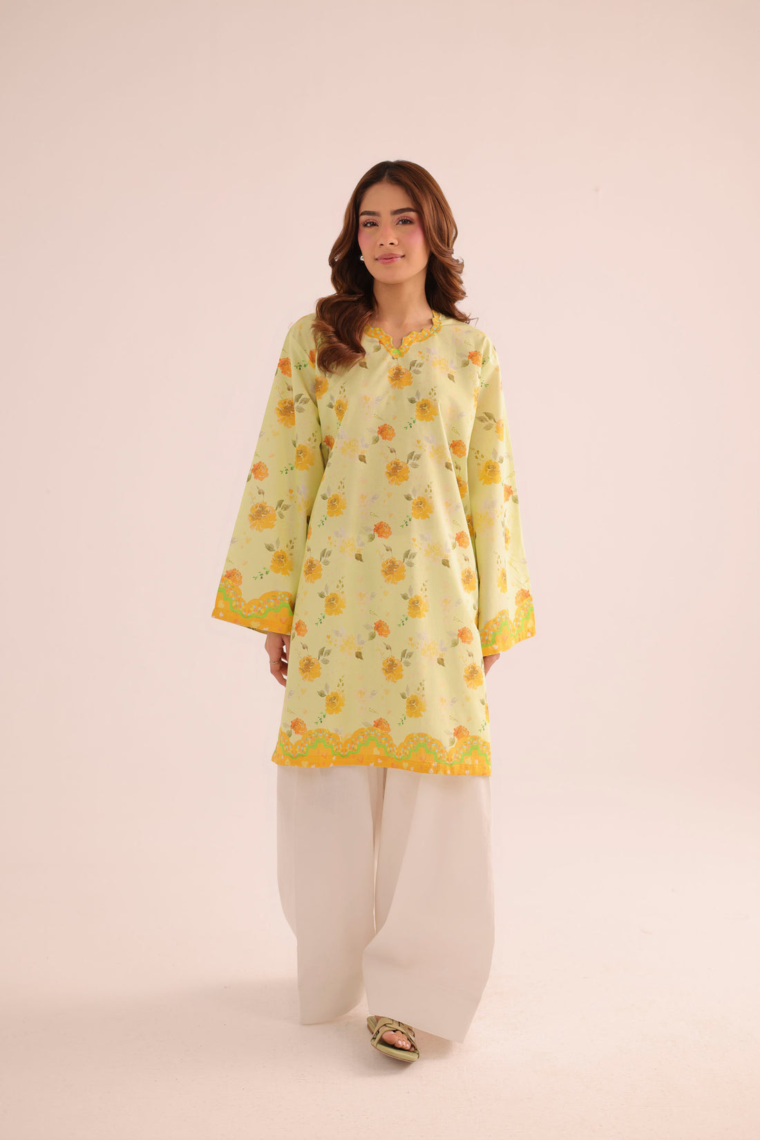 1PC Printed Lawn Kurta - PRT L43287