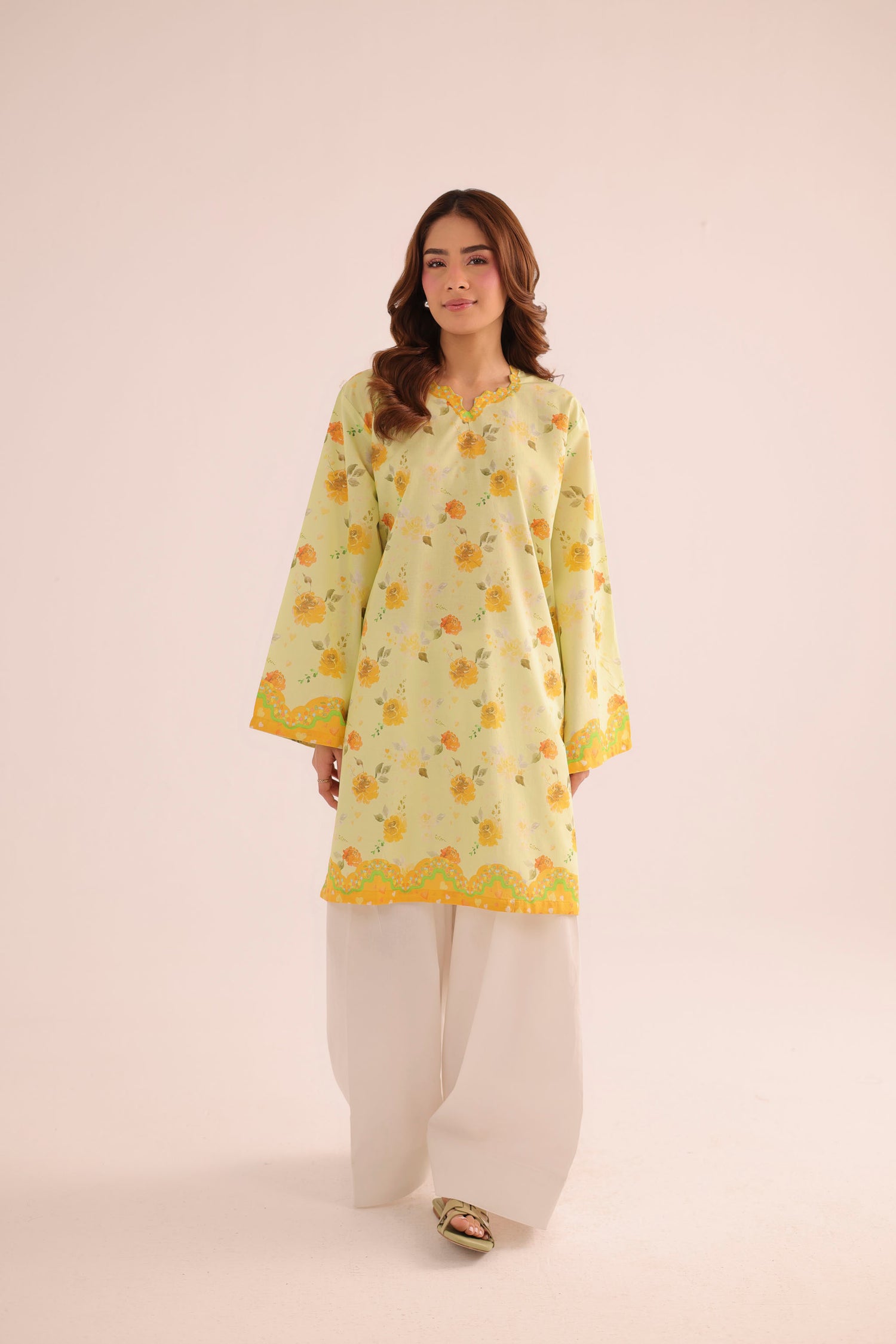 1PC Printed Lawn Kurta - PRT L43287