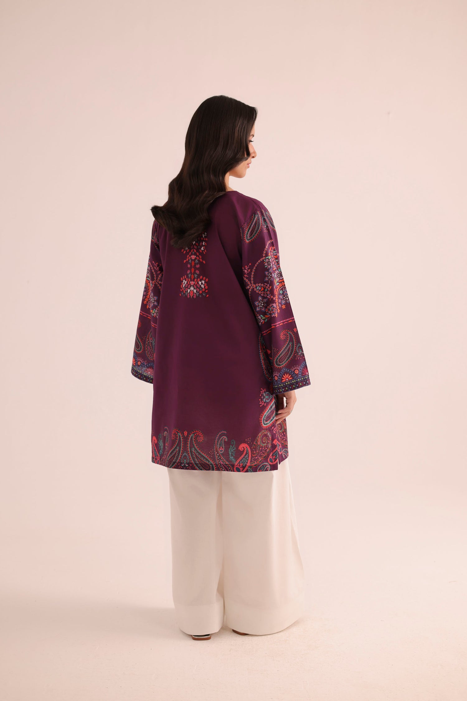 1PC Printed Lawn Kurta - PRT L43306