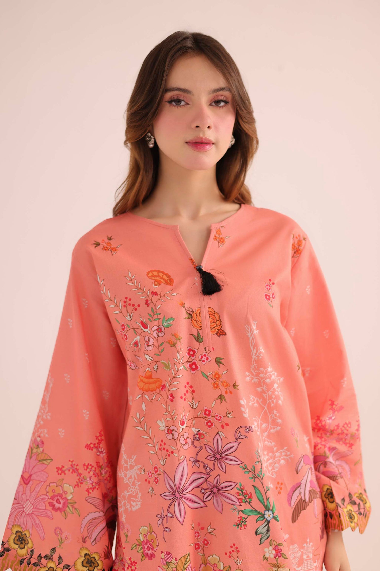 2PC Summer Lawn Dress- PRT L42984