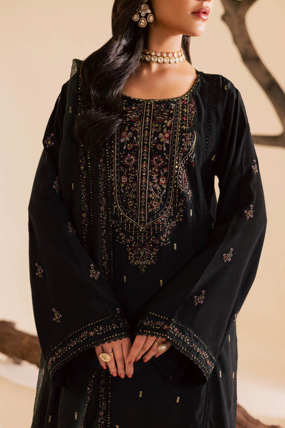 3PC Luxury Embroidered Dress- RSB07