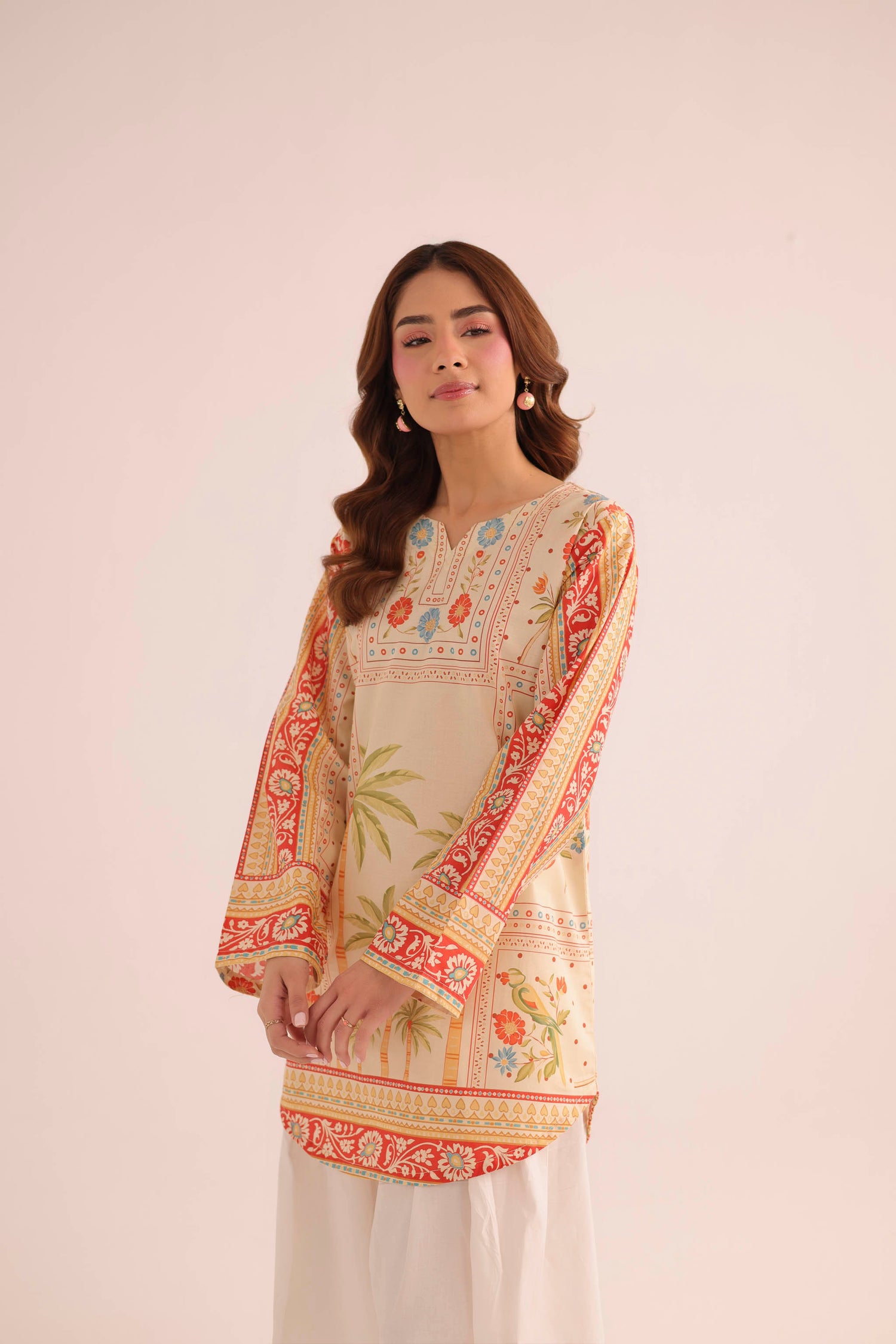 1PC Printed Lawn Kurta - PRT L43281