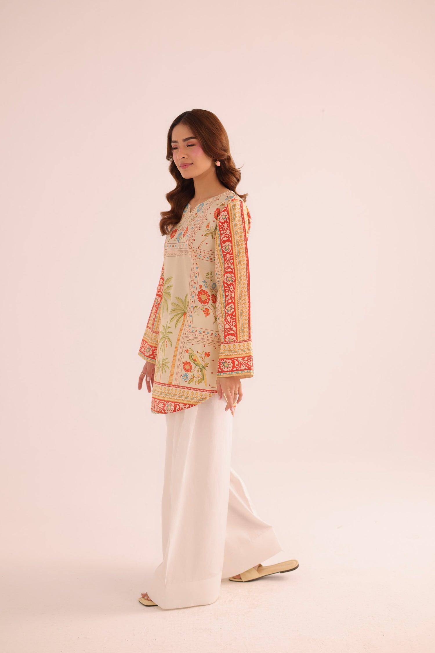 1PC Printed Lawn Kurta - PRT L43281