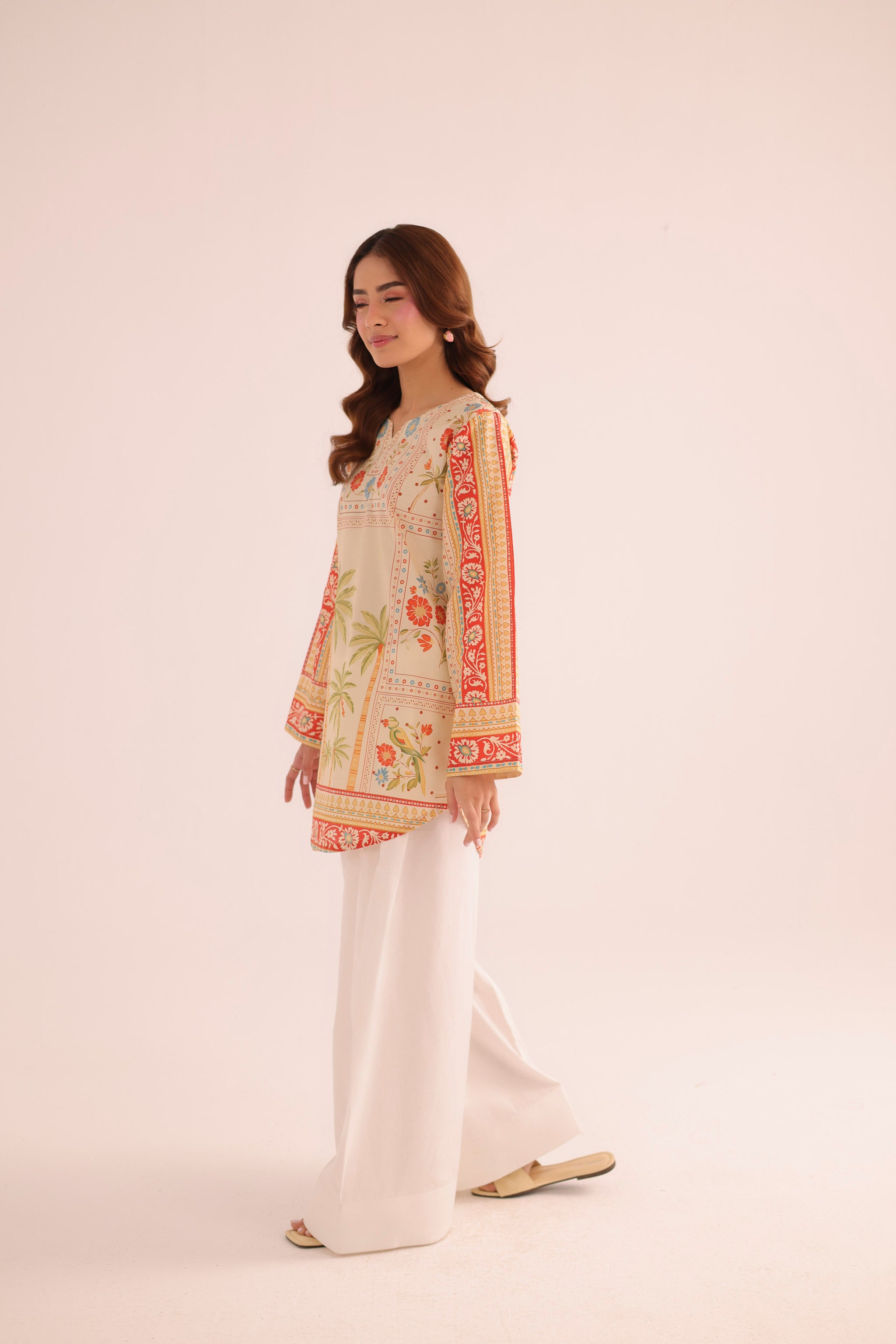 1PC Printed Lawn Kurta - PRT L43281