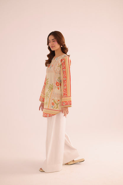 1PC Printed Lawn Kurta - PRT L43281