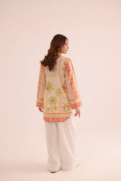 1PC Printed Lawn Kurta - PRT L43281