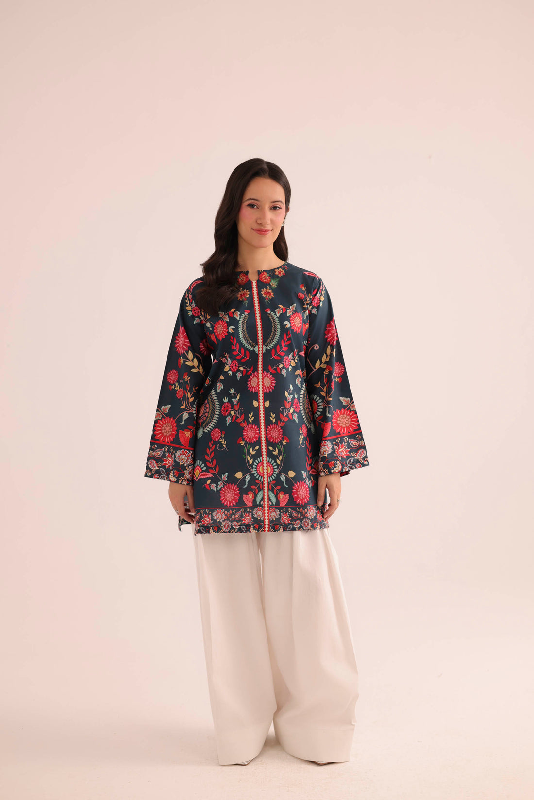 1PC Printed Lawn Kurta - PRT L43309