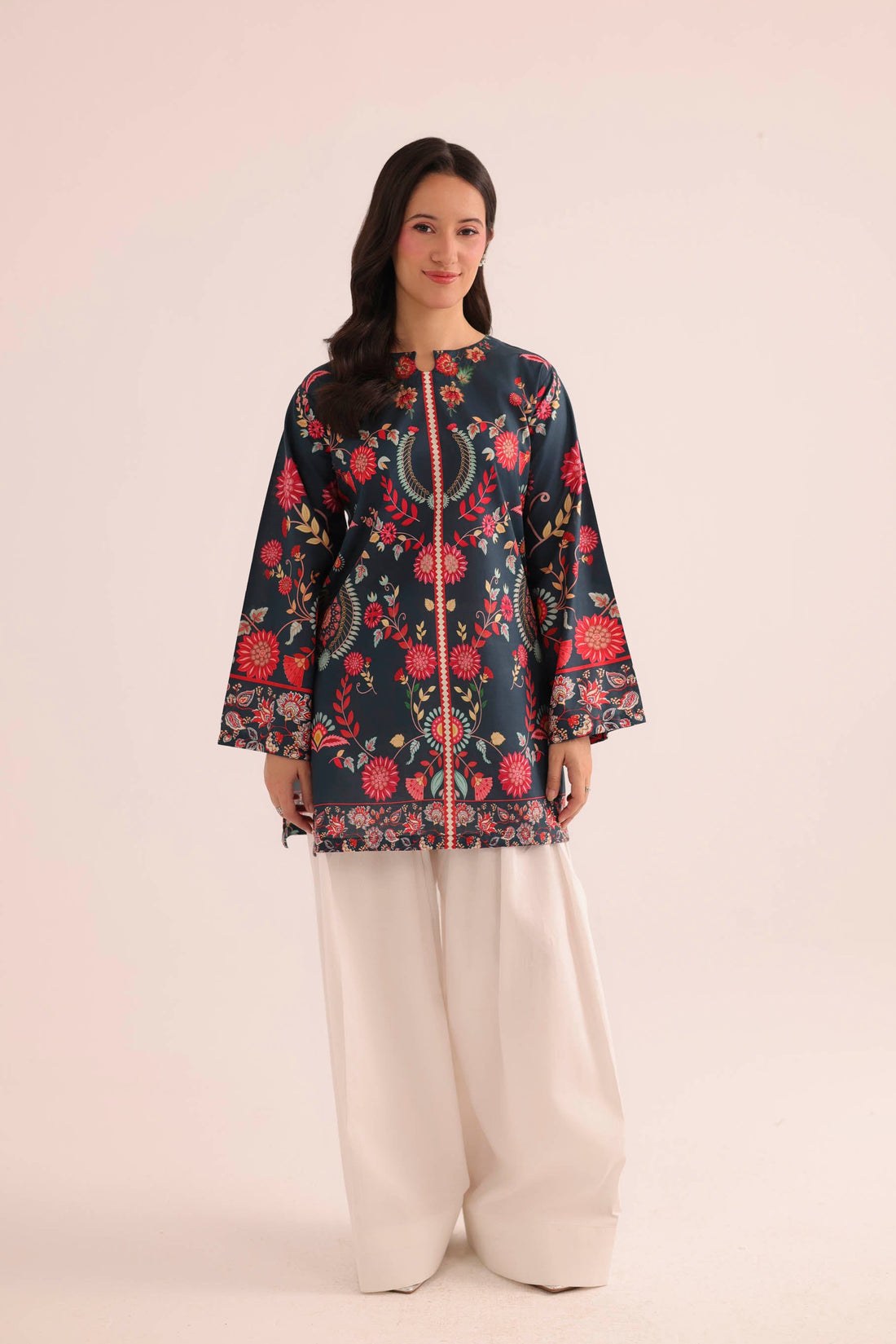 1PC Printed Lawn Kurta - PRT L43309