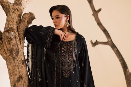 3PC Luxury Embroidered Dress- RSB07