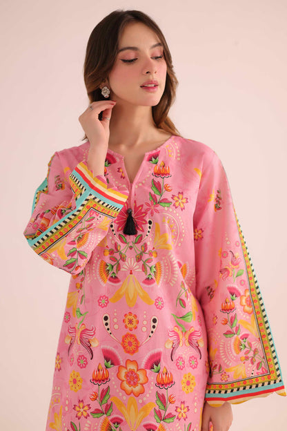 2PC Summer Lawn Dress- PRT L42946