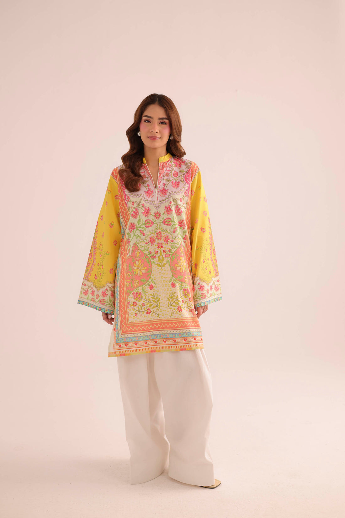 1PC Printed Lawn Kurta - PRT L43296
