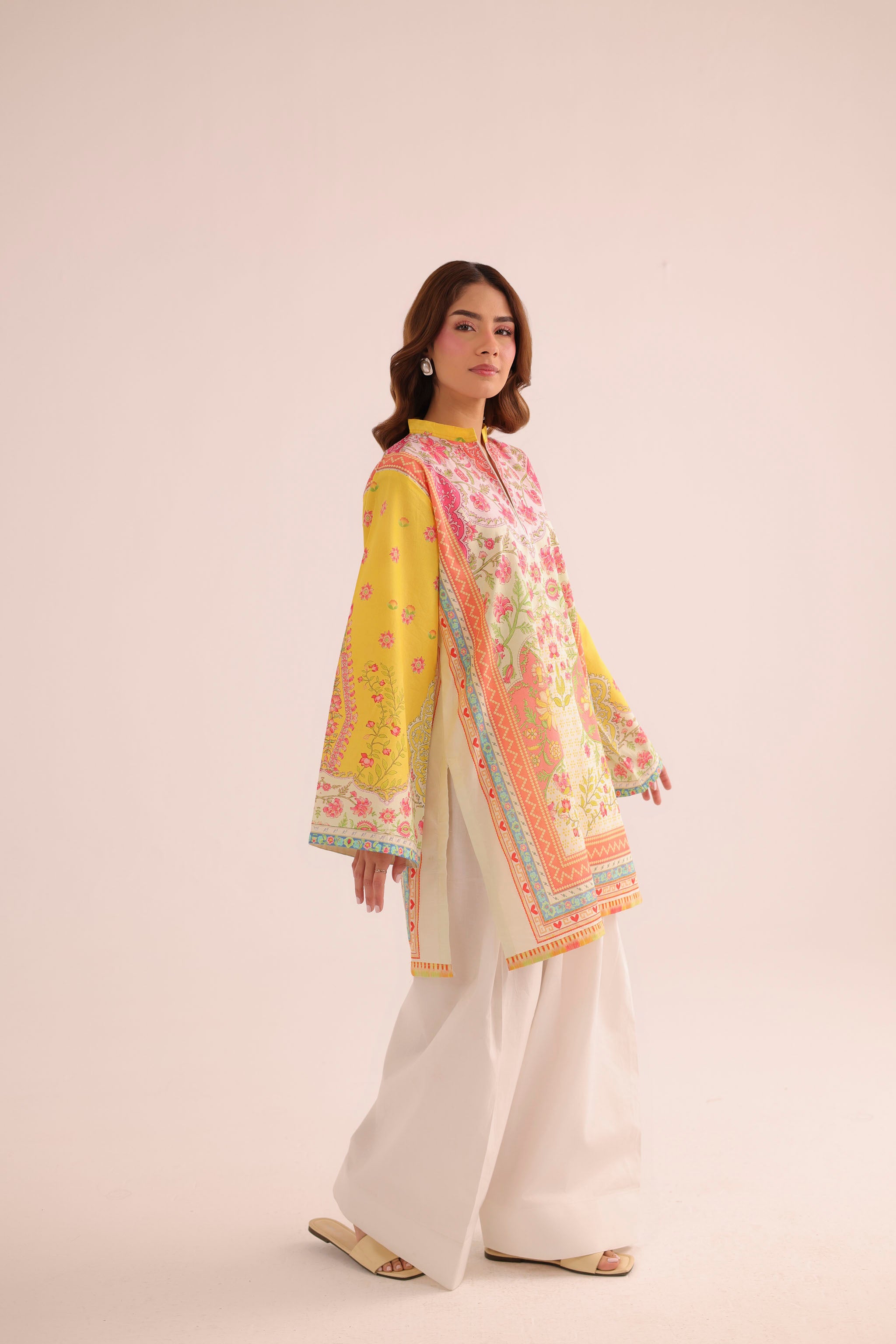 1PC Printed Lawn Kurta - PRT L43295