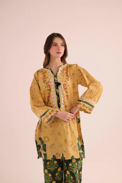 2PC Summer Lawn Dress- PRT L42957