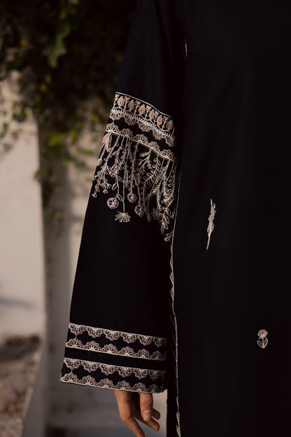 2PC Winter Embroidered Dress-1176