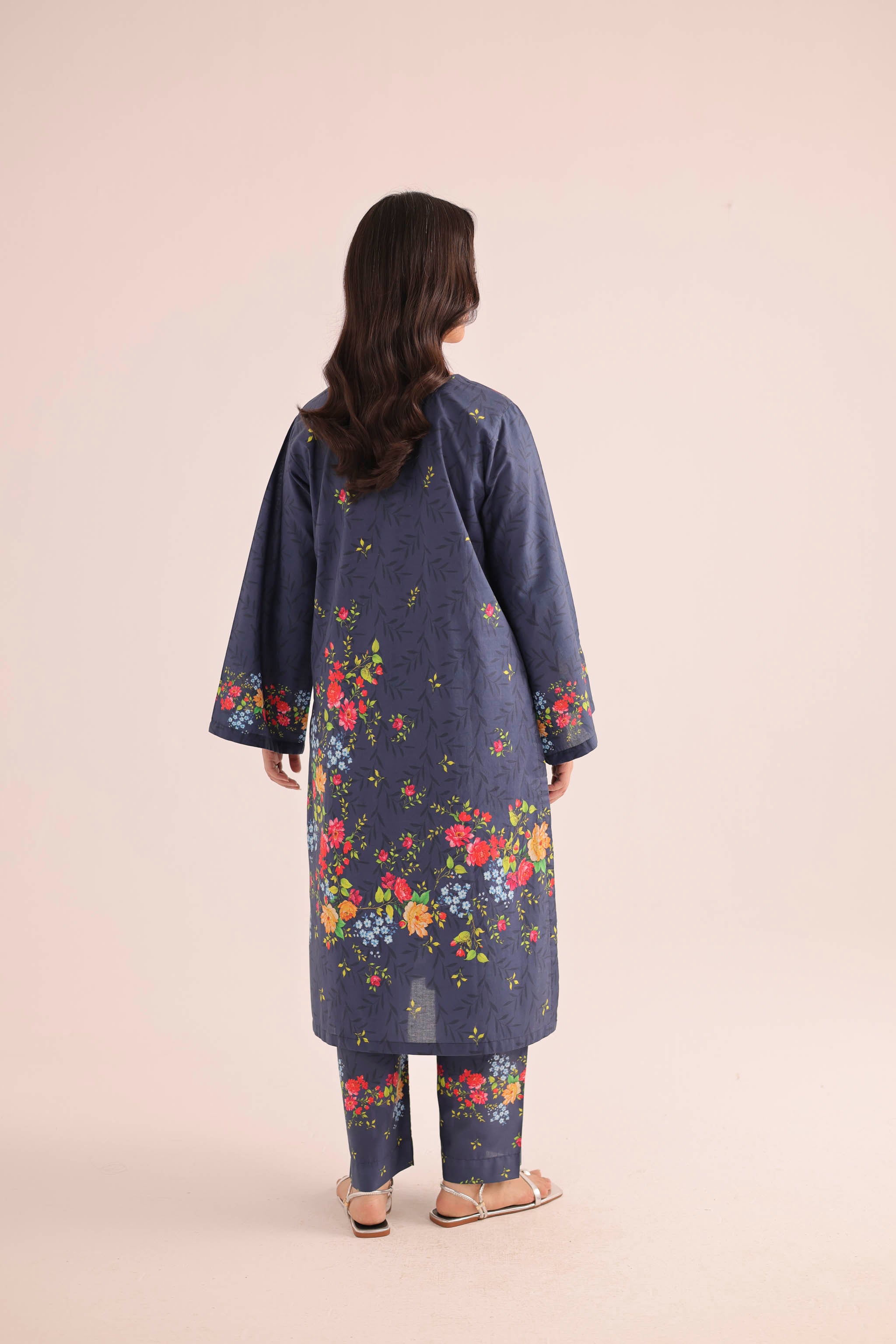 2PC Summer Lawn Dress- PRT L42729