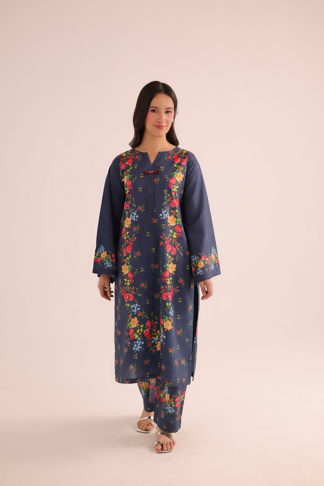2PC Summer Lawn Dress- PRT L42729