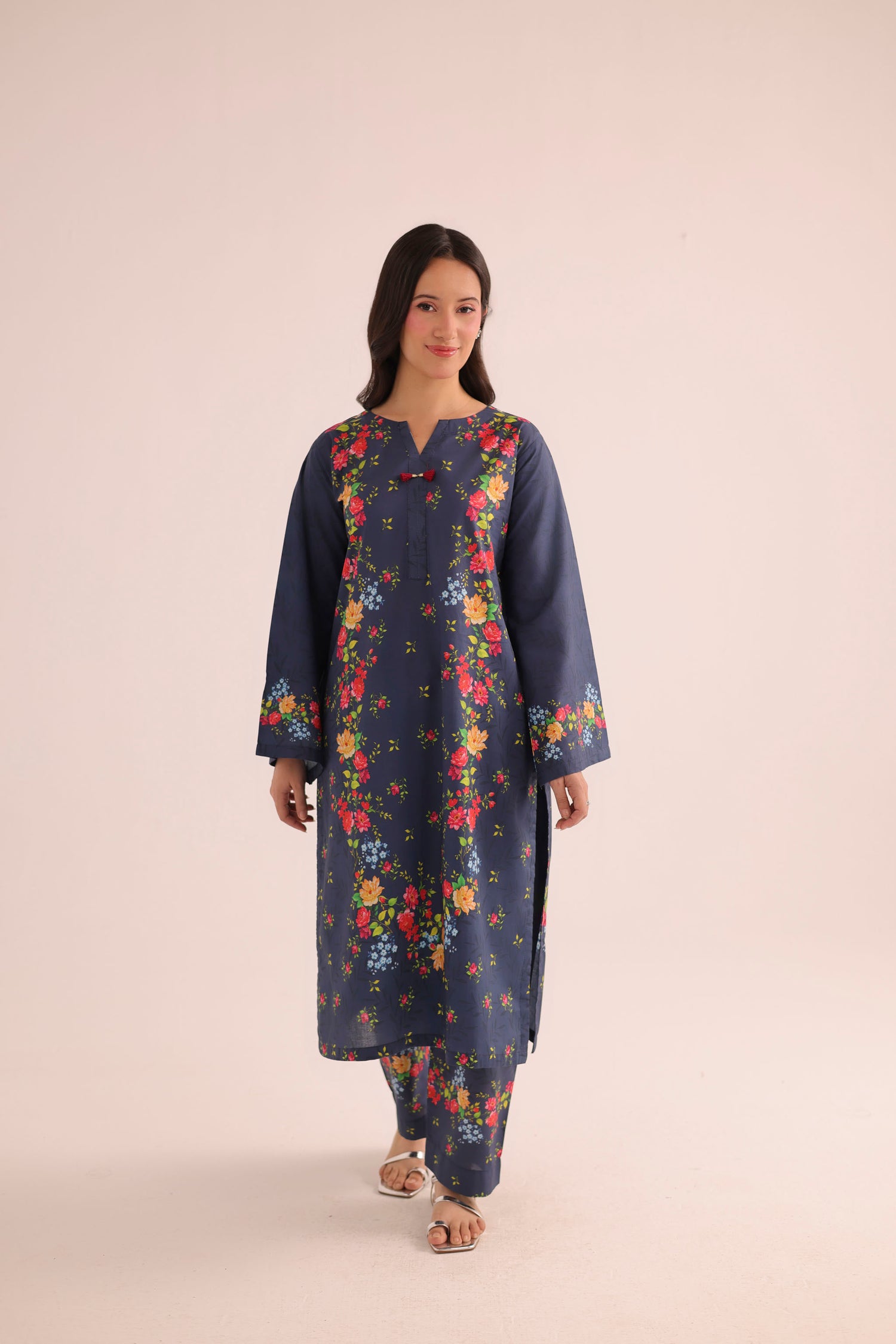 2PC Summer Lawn Dress- PRT L42729