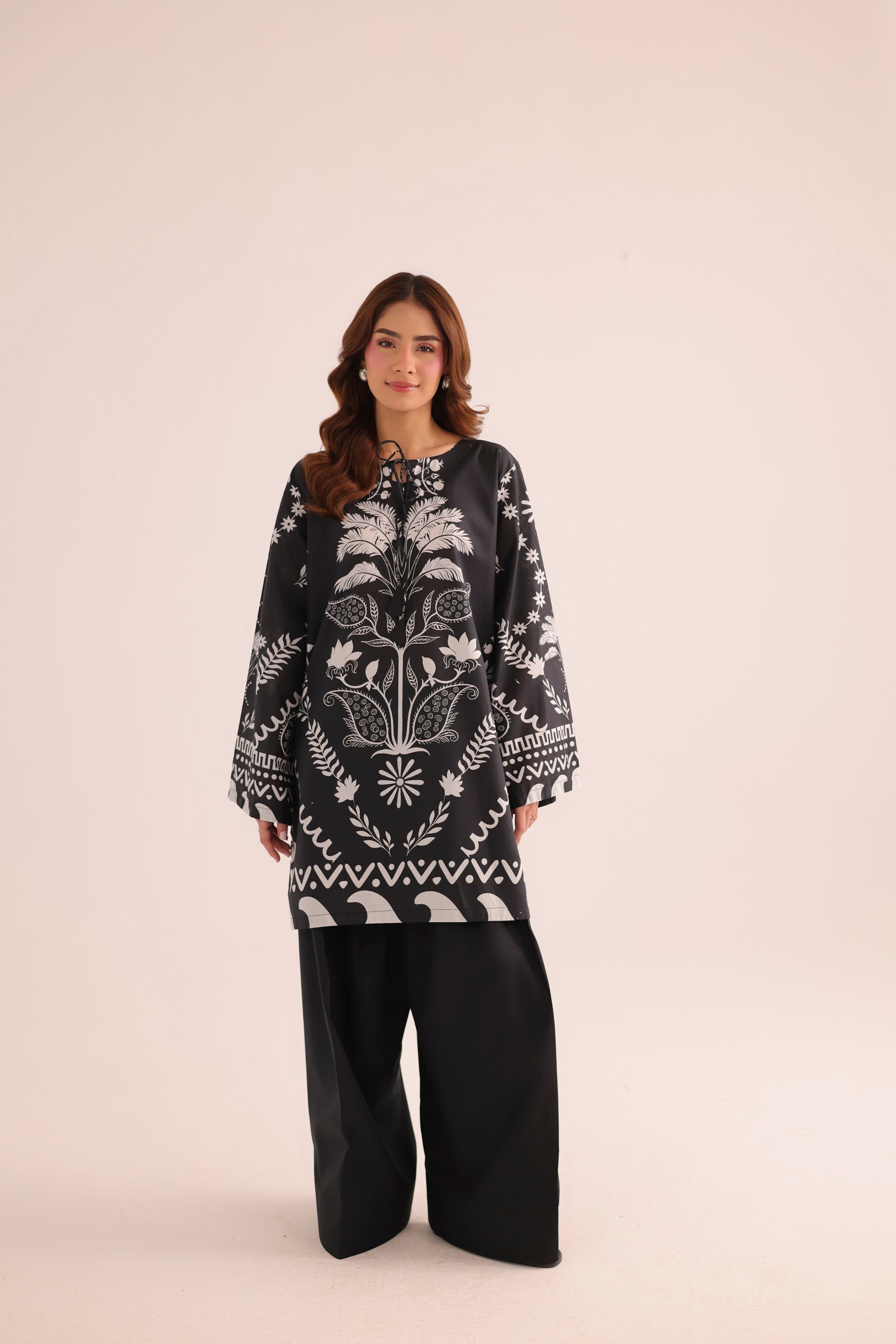 1PC Printed Lawn Kurta - PRT L43312
