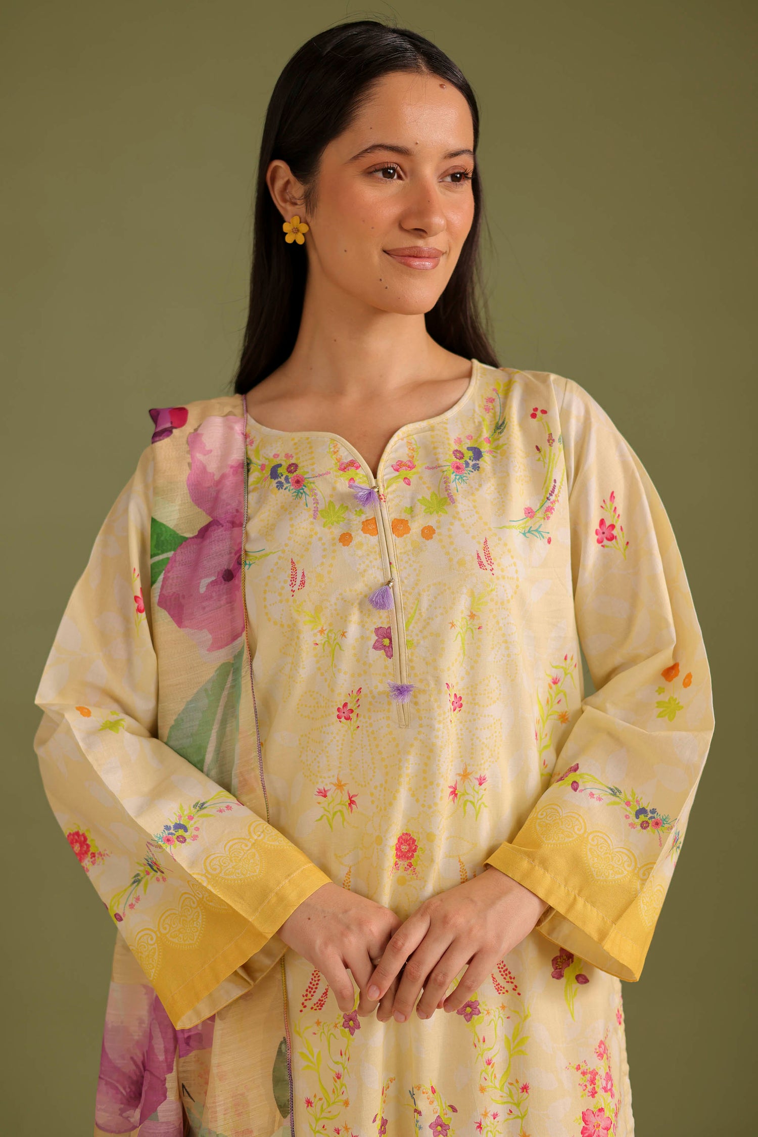 3PC Printed Lawn Suit - 42681