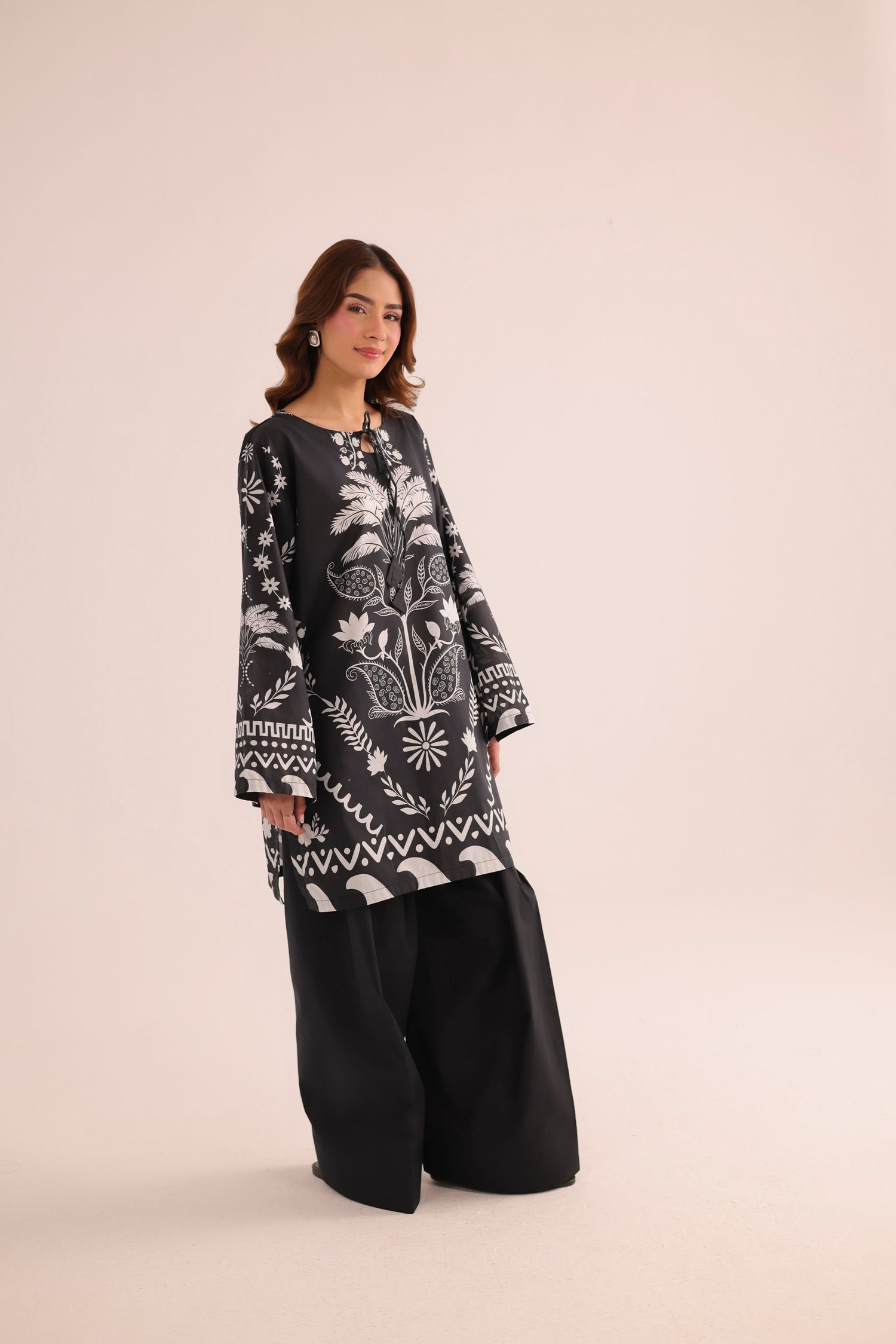 1PC Printed Lawn Kurta - PRT L43312