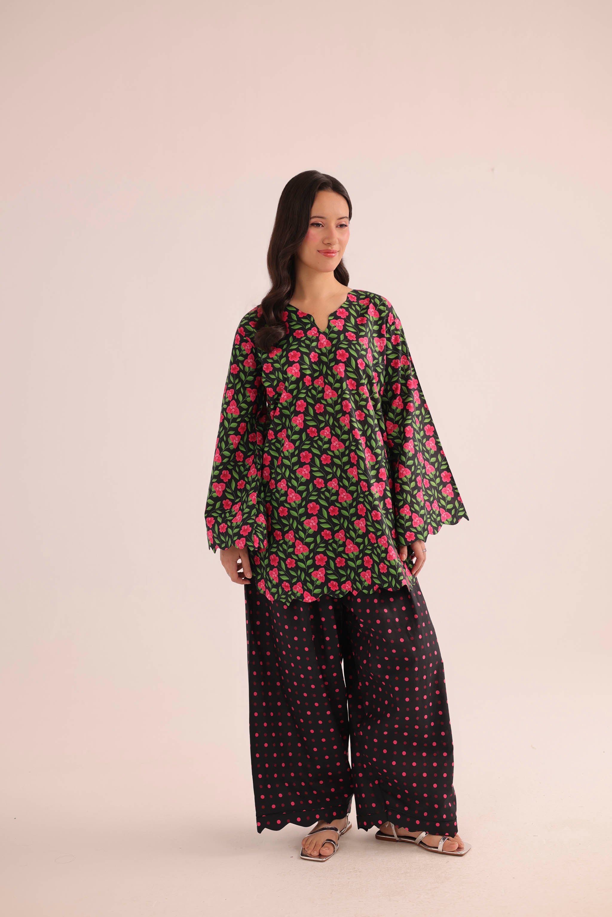 2PC Summer Lawn Dress- PRT L42182