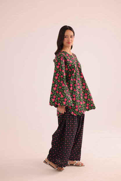 2PC Summer Lawn Dress- PRT L42182