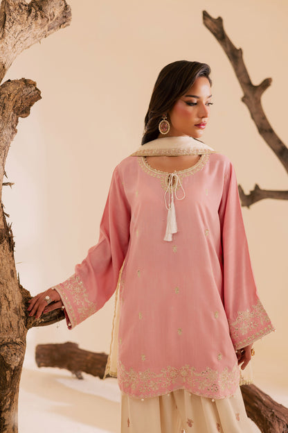 3PC Luxury Embroidered Dress- RSPP09