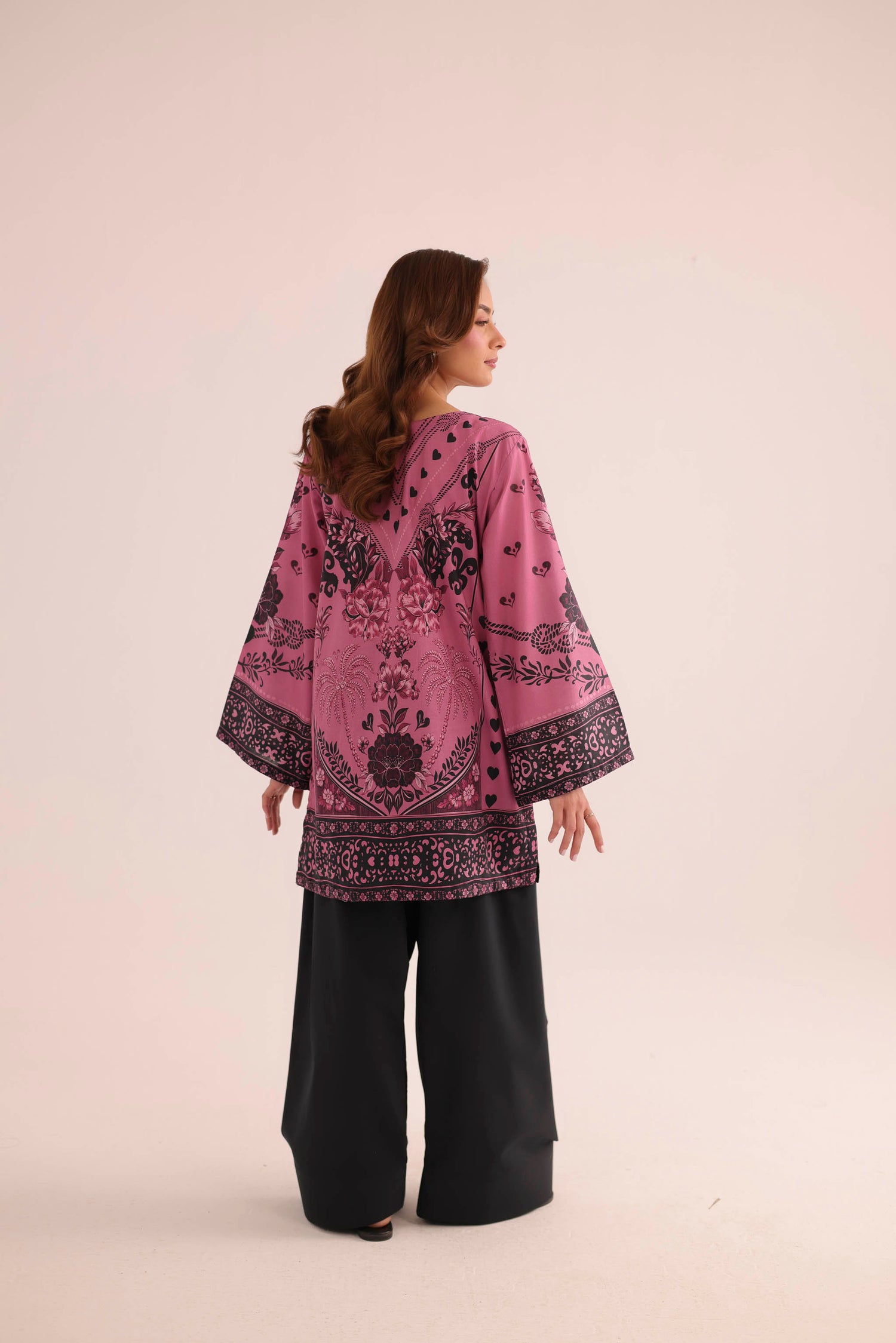 1PC Printed Lawn Kurta - PRT L43298
