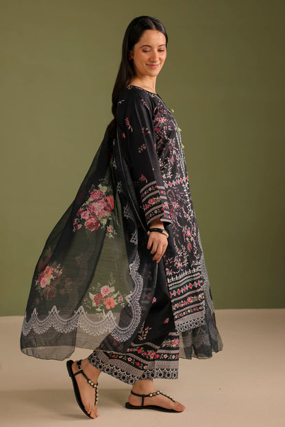 3PC Printed Lawn Suit - 42679
