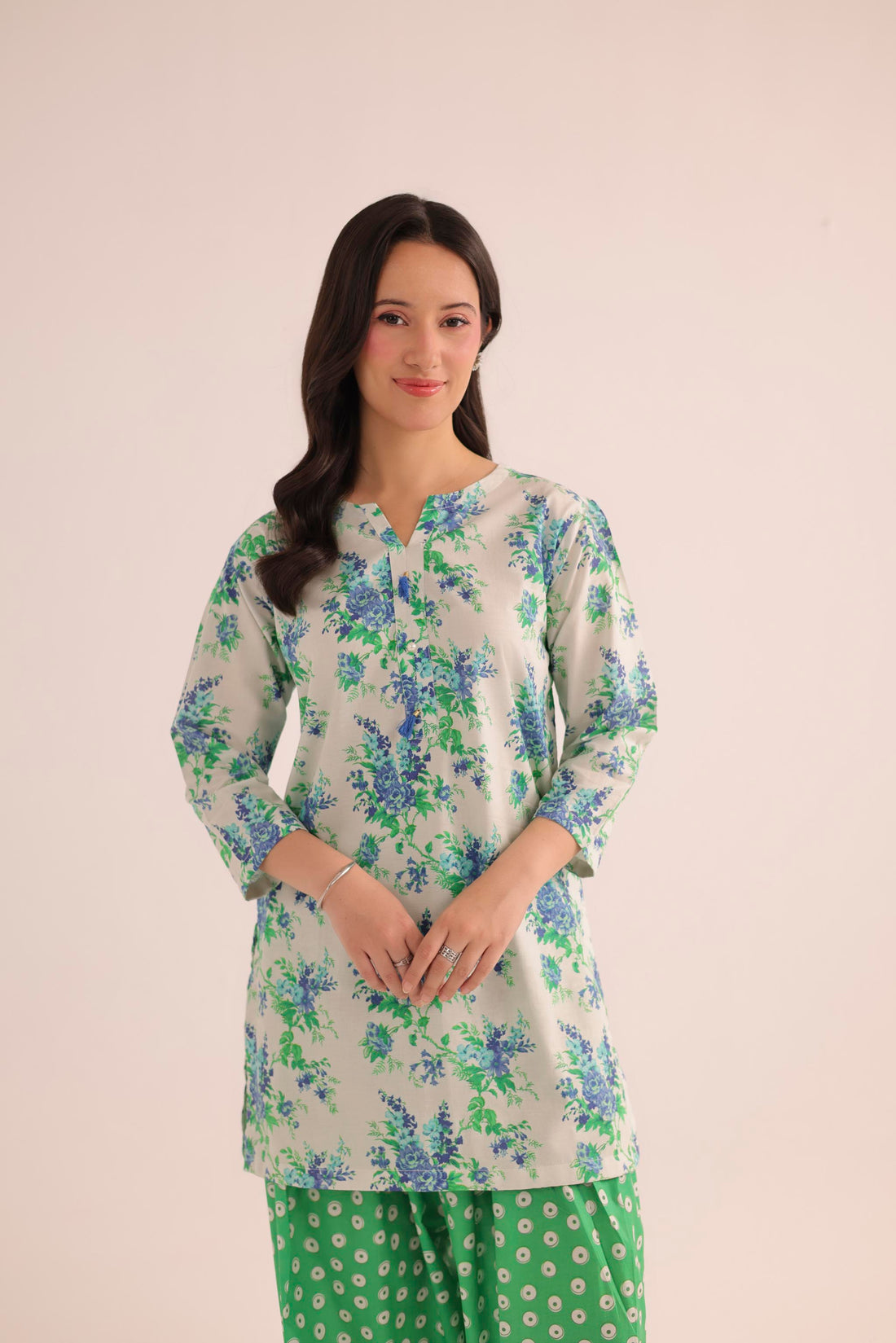 2PC Summer Lawn Dress- PRT L42972
