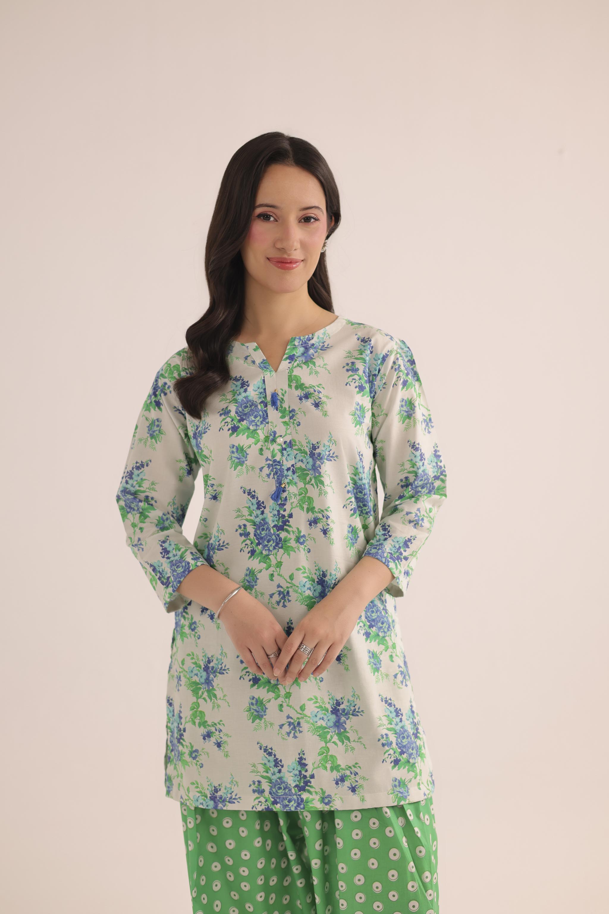 2PC Summer Lawn Dress- PRT L42972