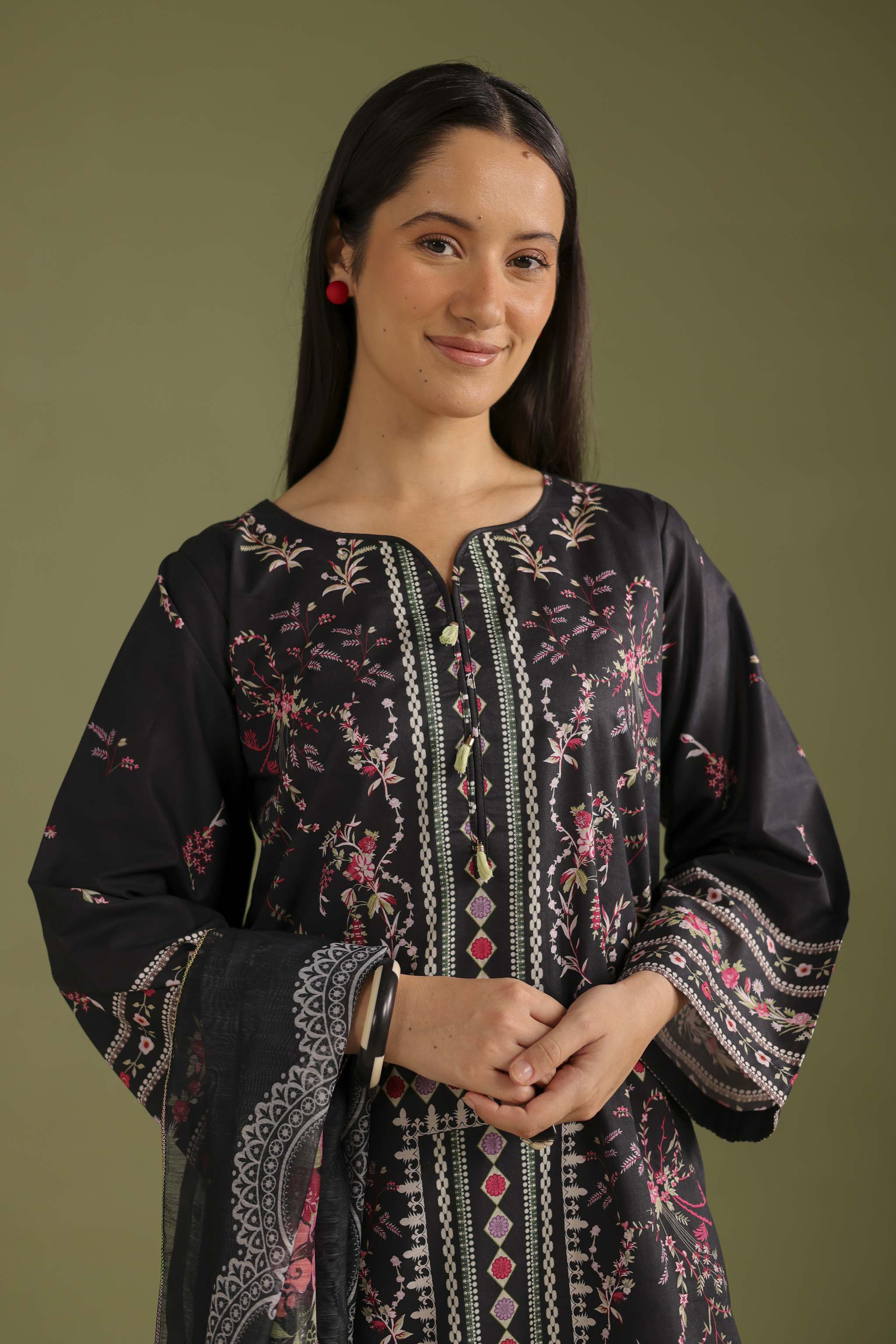 3PC Printed Lawn Suit - 42679