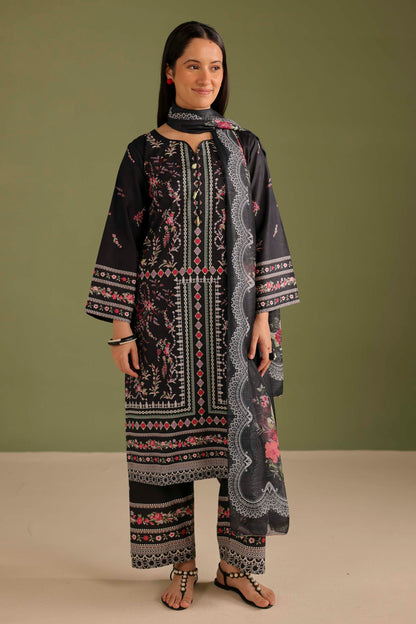 3PC Printed Lawn Suit - 42679