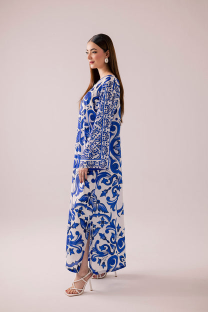 KF39 - Printed Kaftaan