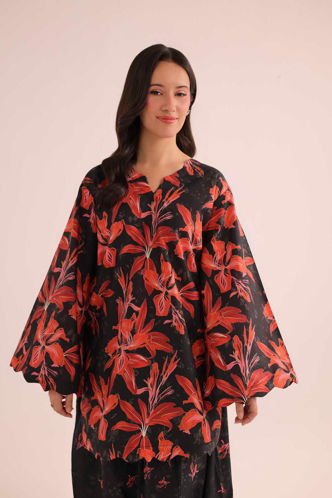 2PC Summer Lawn Dress- PRT L42202