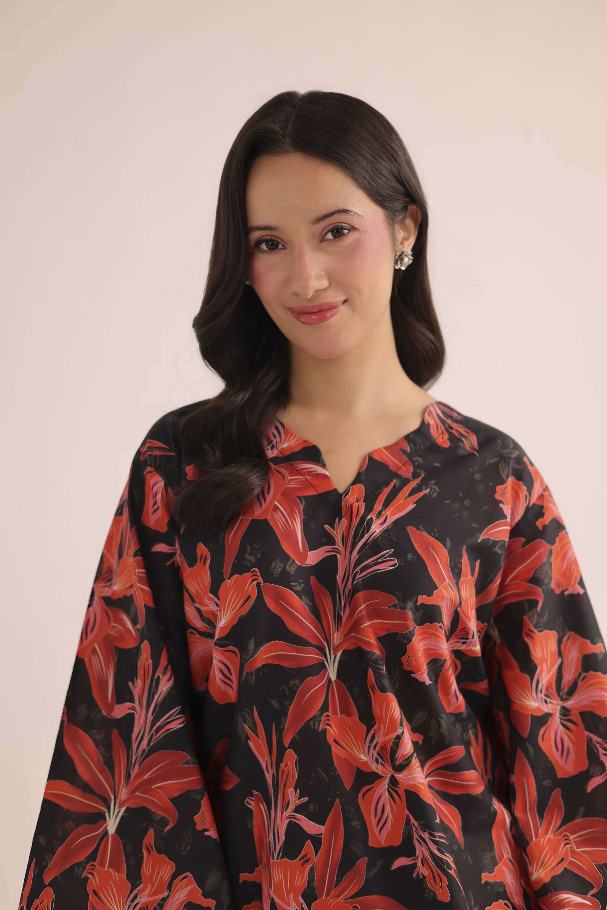 2PC Summer Lawn Dress- PRT L42202