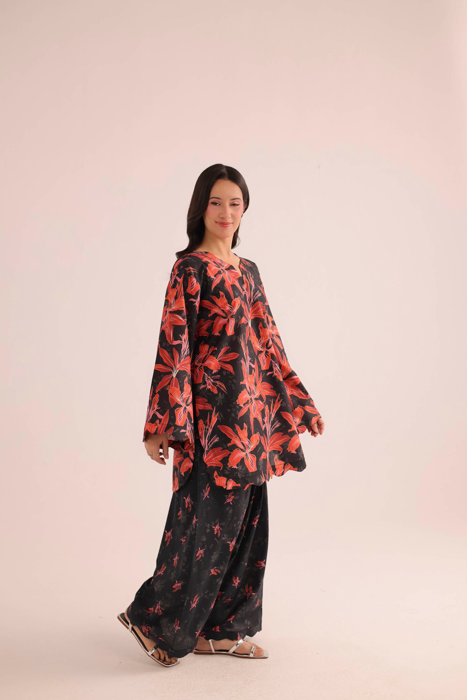 2PC Summer Lawn Dress- PRT L42202