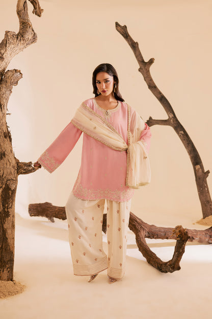 3PC Luxury Embroidered Dress- RSPP09