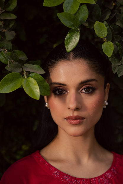 2PC Winter Embroidered Dress-1180